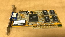 S3 TRIO 3D/2X Video Card AGP VGA 4MB 11130 Vintage Retro Graphic card VGA Output