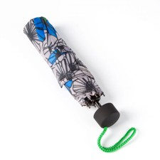 PAPER DESTINY blue floral umbrella NWT