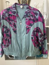 vintage petite sophisticate 1980s 90s Women  s Track Suite Windbreaker Retro