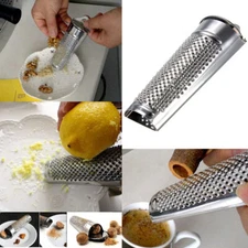 Stainless Steel Versatile Hand Held Nutmeg Citrus Zester/Grater 2 Pack