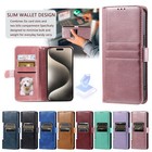 Flip Leather Card Slot Cash Wallet Stand Phone Case For LG Q60 K50 K40 V30 G6