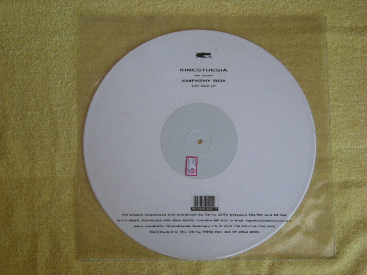 KINESTHESIA - EMPATHY BOX - 1996 WHITE VINYL - FACTORY NEW KINESTHESIA - EMPATHY BOX - 1996 WHITE VINYL - FACTORY NEW