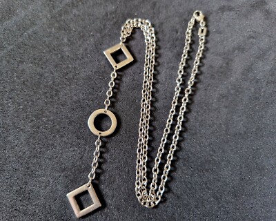 s.Oliver 925 Silber Halskette mit  Anhängern Ketten Silberschmuck
