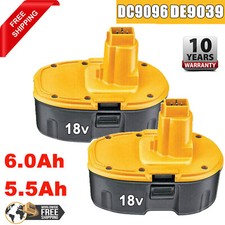 2X for DeWalt 18V 5.5AH 18 Volt Li-ion Battery XRP DC9096 DC9098 DC9099 DW9095