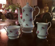 VINTAGE Hammersley Spode England Fine Bone China "Princess House" Tea Set