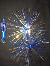 High Percentage Salmon Trolling Flies Pack Of 3- 4” Rigged Tourney Style