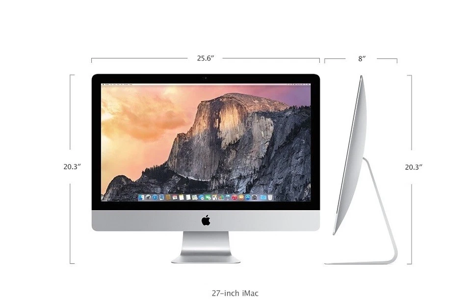 Apple iMac 27'' A1419 Slim 3.2Ghz Quad Core 16GB - 1TB - Warranty FREE SHIPPING - Image 2 of 2