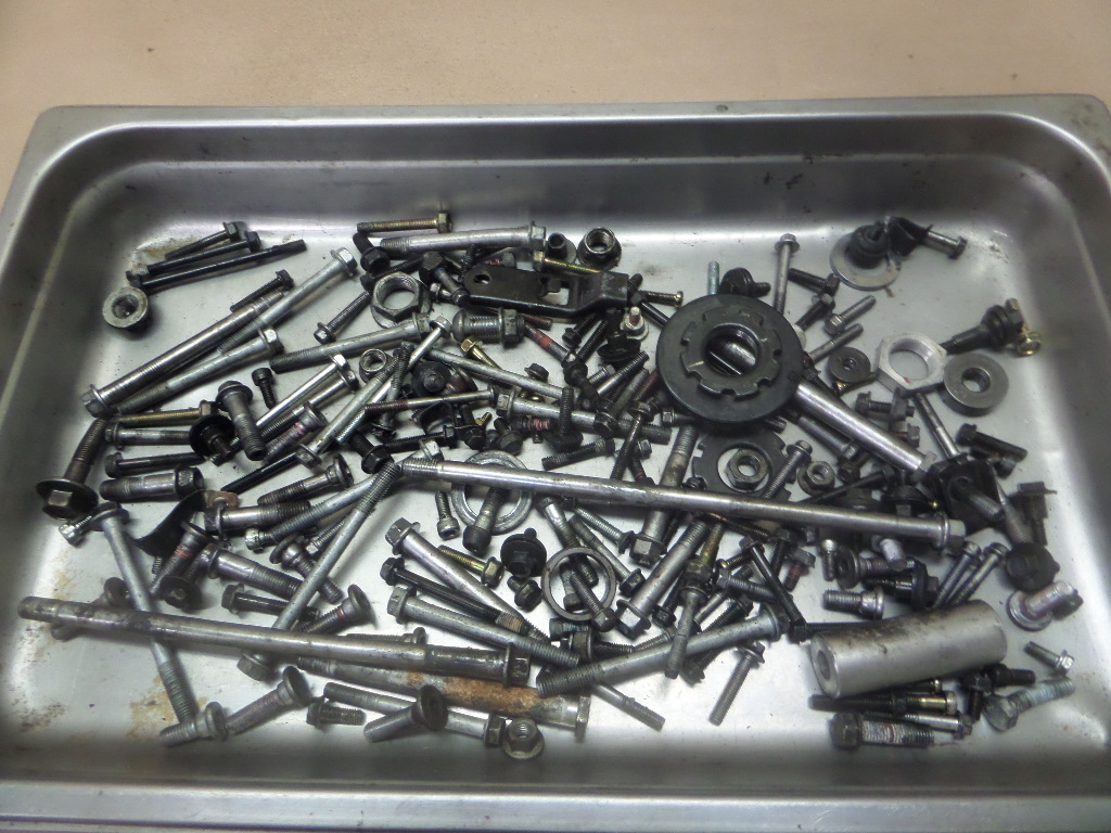 2002 KAWASAKI NINJA ZX6 ZX600-J MISC HARDWARE BOLTS NUTS PARTS | eBay