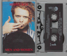 Simply Red Men And Women Cassette, 1987 WEA VG -EX Cond.