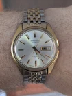 Vintage '72 Seiko 7006-8007 Watch, Orig. Long BOR Band, Works