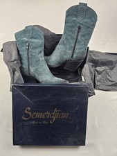  Santiags Semerdjian Stiefel 39 Neu Wildleder...