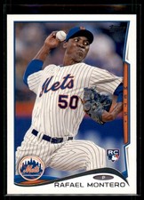 2014 Topps Update Rafael Montero RC #US-278 New York Mets