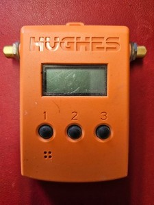 Hughes Satellite Signal Level Meter