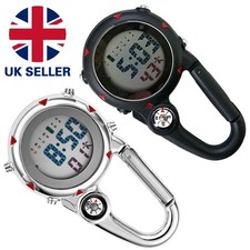 Clip On Carabiner Fob Watch Ambulance Paramedic Technician Nurse Doctor Medic H