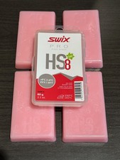LOT 5 pcs SWIX Pro High Speed 8 HS8 RED WAX Ski Snowboard 60g EACH / 300g total