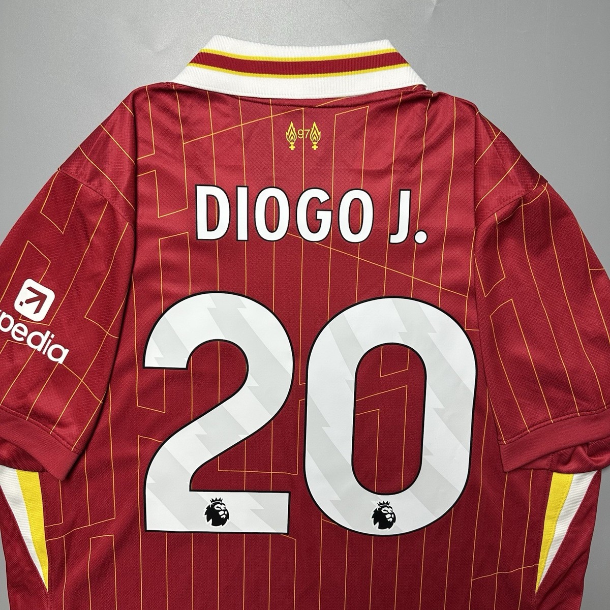 LIVERPOOL NIKE 2024/2025 SOCCER HOME JERSEY #20 DIOGO JOTA SIZE