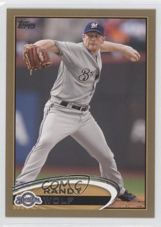 2012 Topps Gold 112/2012 Randy Wolf #545 4c5