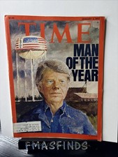 Gr2 1977 JIMMY CARTER Man Of The Year TIME Magazine Jan 3
