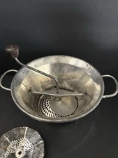 Vintage Moulin Legumes Food Mill #3 Made in France Brevete SGDG Aluminum