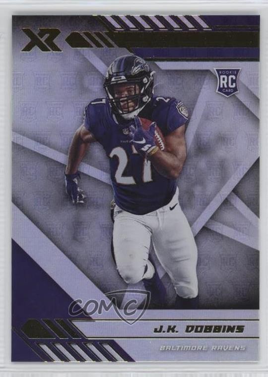 2020 Panini XR Rookie JK Dobbins #115 11bp