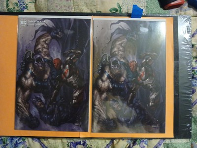 TASK FORCE Z #1 - LUCIO PARRILLO Minimal Trade & Virgin Variant Cover set Bane