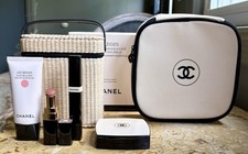 CHANEL Les Beiges Summer Essentials Set 2026 Ltd Ed. Basket Raffia & Makeup Bag