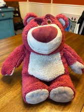 Disney Pixar Lotso the Bear Toy Story 3 Strawberry Scented 16" Stuffed Plush