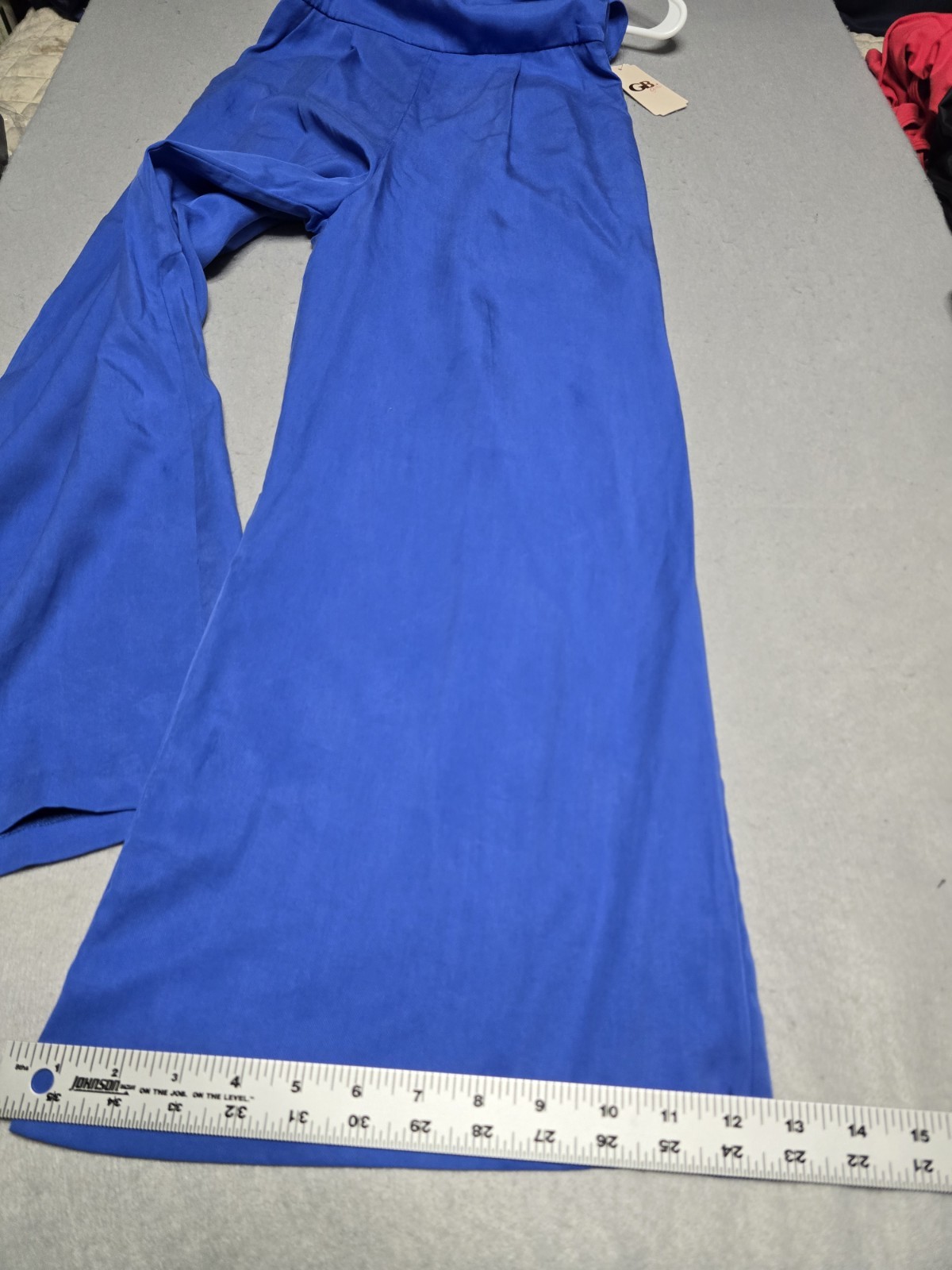 GB Girls Size 12 Royal Blue Ruffle Wide Leg Jumpsuit NWT image 10