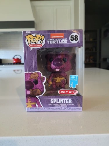 Funko Pop #58 SPLINTER Ninja TURTLES Free Ship Lower 48 States