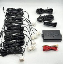 Backup Parktronic System Vehicle Reverse W/ 8 Parking Sensors Kit LCD Display