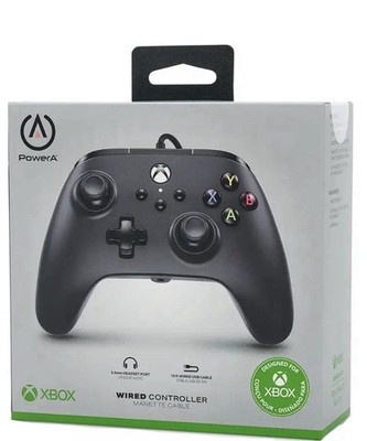 PowerA Enhanced Wired Controller for Xbox One Series X/S - Black