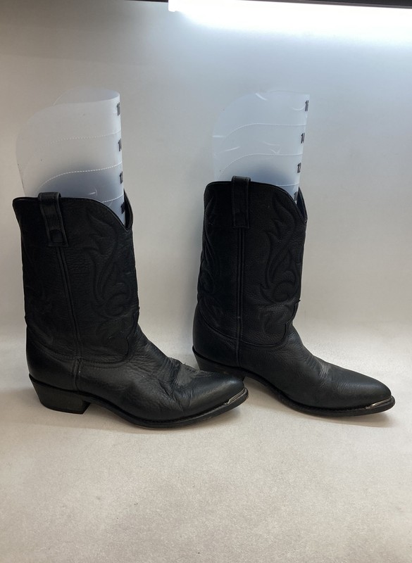 Laredo Hawk R5885 Black Leather Western Cowboy Boots Men's Size 12 EW