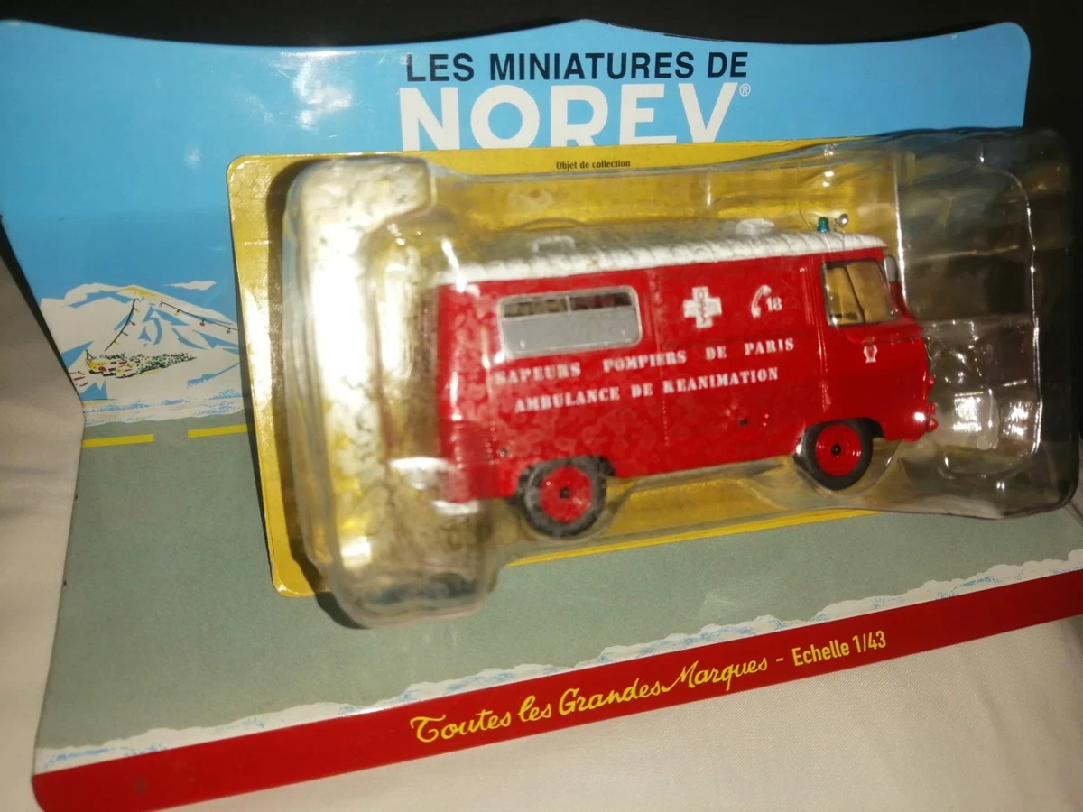 LE5635 ELIGOR 101480 1/43 Camion Peugeot D3 Ambulance SDIS Bourg en Bresse