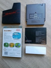 NES Tiger Heli Nintendo Game CIB Complete Boxed Helicopter Arcade PAL A Mattel