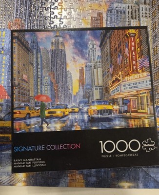 Buffalo Games - Signature Collection: Rainy Manhattan - 1000 Piece Jigsaw Puzzle