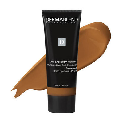 Dermablend Leg and Body  Foundation with SPF 25, DEEP GOLDEN 70W, 3.4 Fl. Oz.NEW