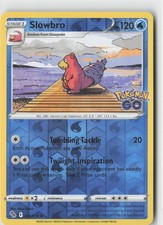 Slowbro 020/078 Uncommon Pokemon GO Pokemon Reverse Holo Near Mint