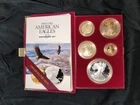 1995-W U.S. American Rare Gold & Silver Eagle 10th Anniversary Proof Set 🇺🇸