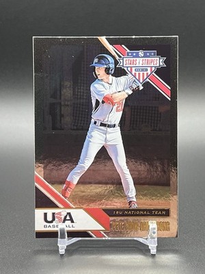 2020 Panini USA Baseball Stars & Stripes - Pete Crow-Armstrong #48 (RC) Foil