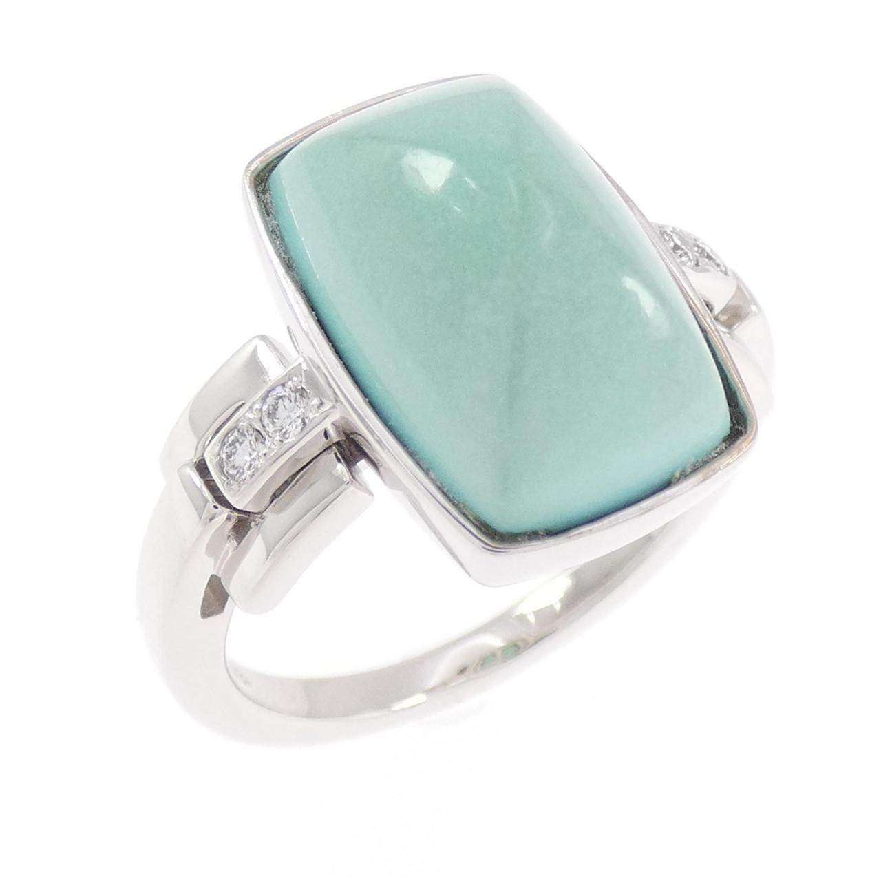 Authentic Mikimoto Turquoise Ring #260-008-324-2045