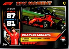 2022 Topps Turbo Attax F1 #268 Charles Leclerc