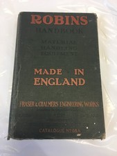 1927 Robins Handbook Material Handling Equipment