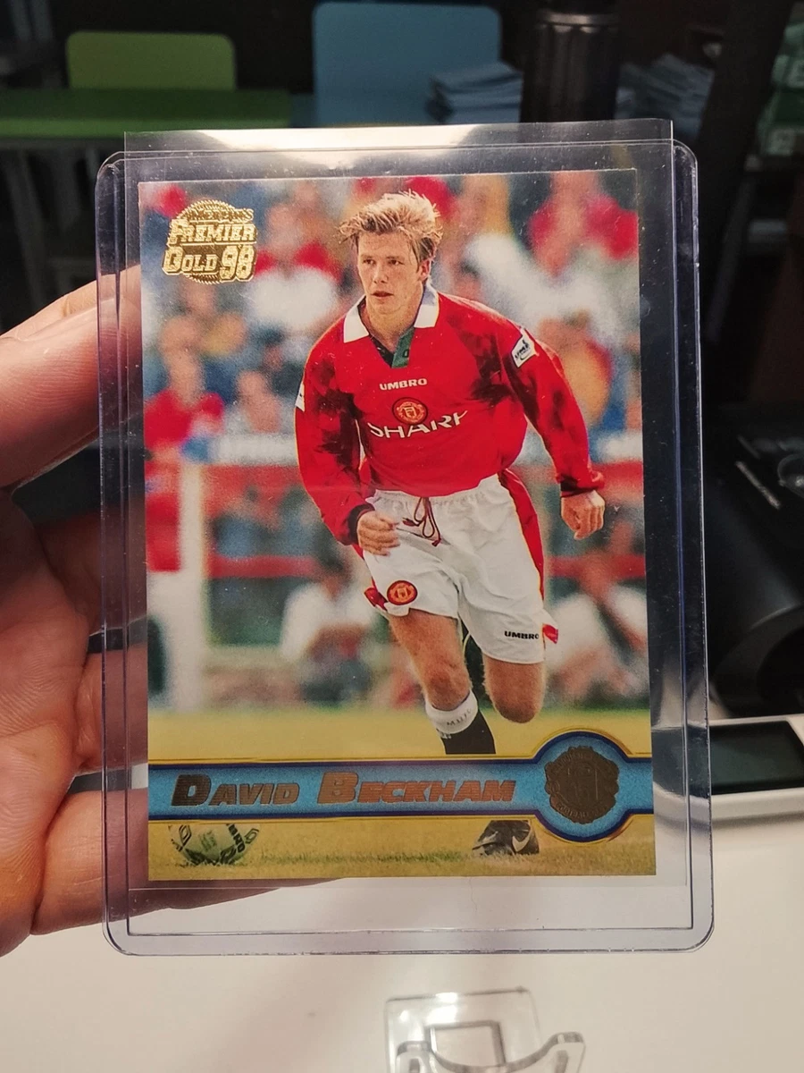 1997-98 Merlin Premier Gold David Beckham #109 - огромный выбор по
