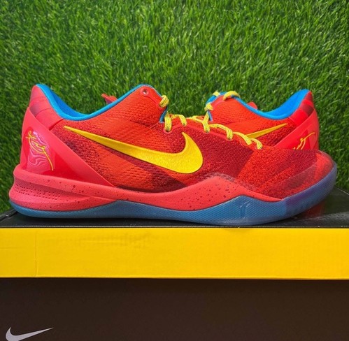 Nike Kobe 8 VIII System Year of the Horse Red Sz 10.5 Sneakers w/ Box 639654-674 - Picture 1 of 12