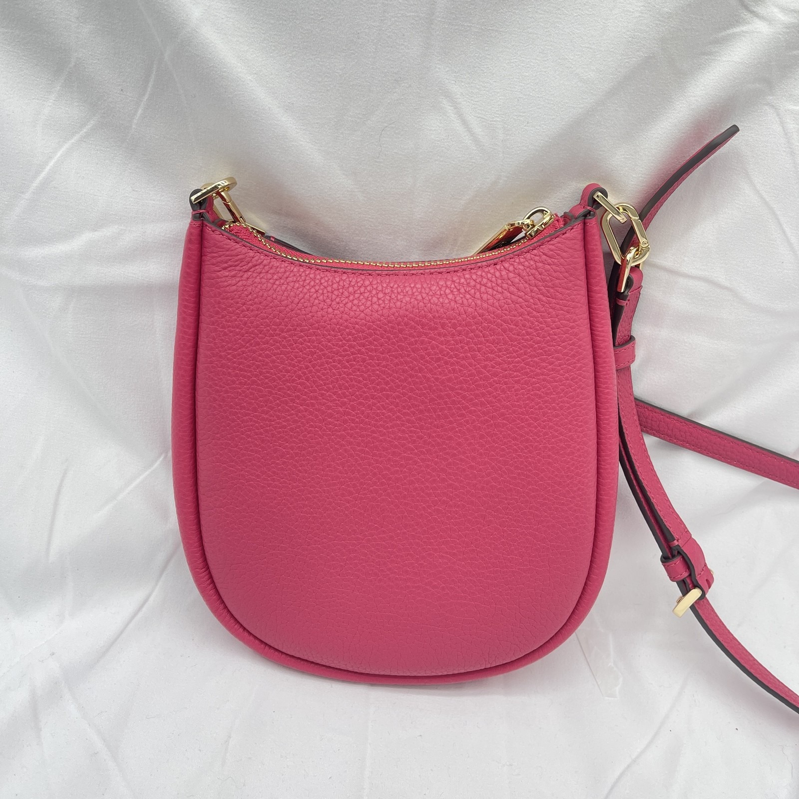 Kate Spade Womens Kayla Small Crossbody Bag Pebble Leather KL805 Rose Oil thumbnail 4