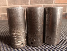 12drive Deep Well Impact Sockets Lot Of 3