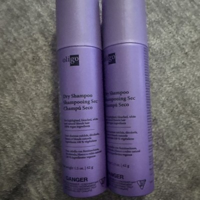 2 X Oligo Blacklight Dry Shampoo For Highlighted And Blonde Hair 1.5oz ea.