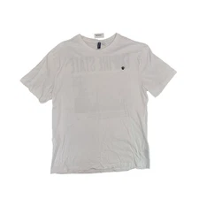 H&M Mens Empire State Graphic T Shirt White Large