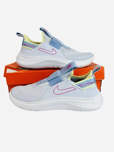 Scarpe slip on Nike Flex Plus (GS) unisex per bambini CW7415 013 taglia 7 anni Wmns 8 5