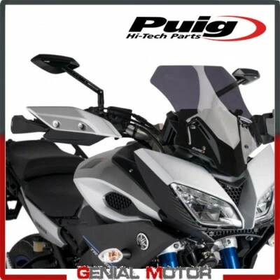 PARE-BRISE PUIG FUME FONCE 7645F YAMAHA MT-09 850 TRACER 2015 / 2017 - Photo 1/2